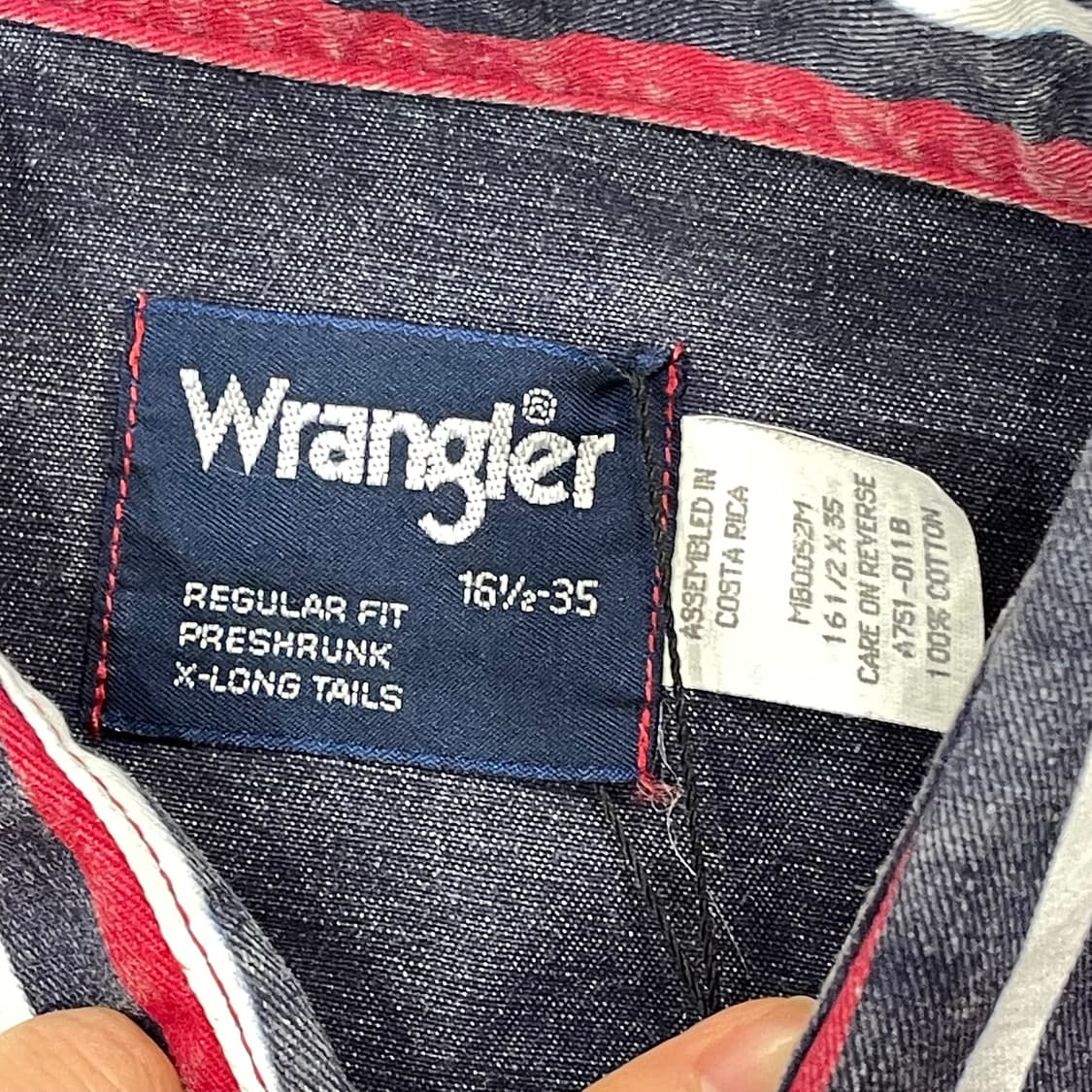 Wrangler 랭글러 스트라이프 웨스턴 셔츠 레귤러 핏 상품이미지4