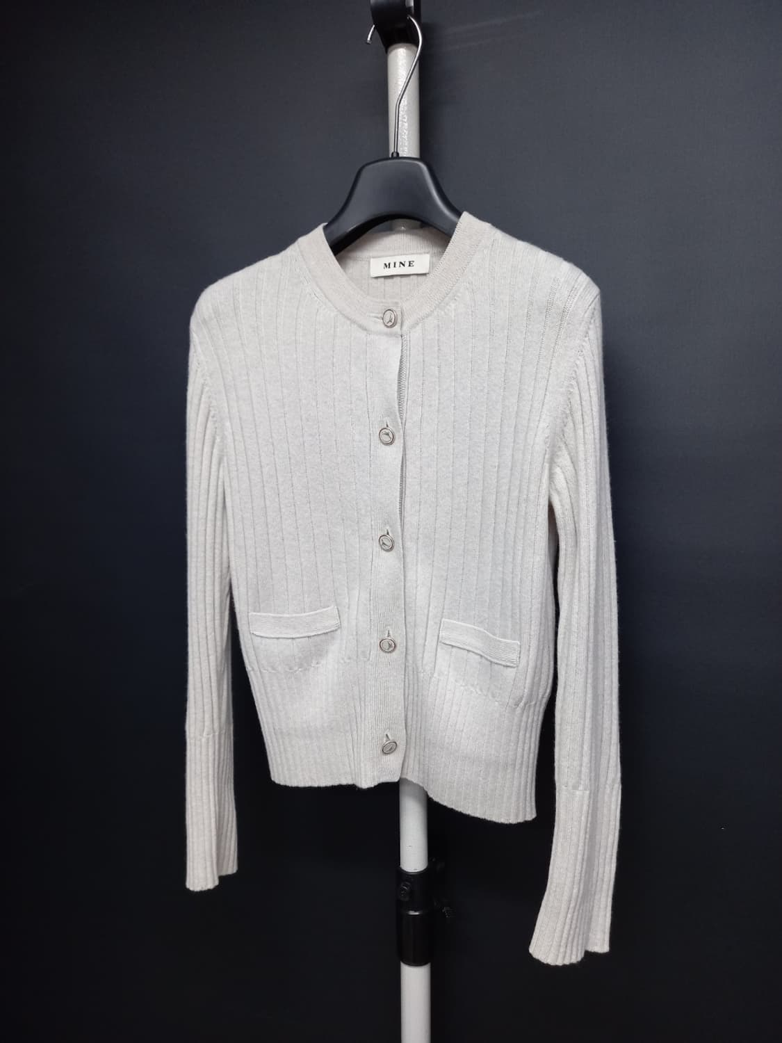 마인 춘추동 캐시미어블랜 가디건 F 33-66 상품이미지3
