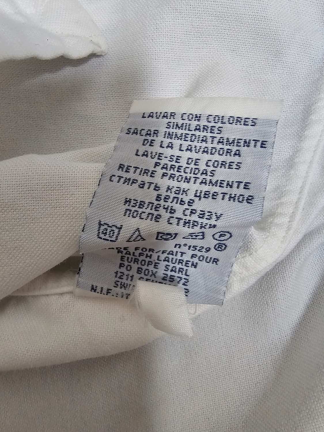 폴로 랄프로렌 화이트 옥스포드 셔츠 8 상품이미지4