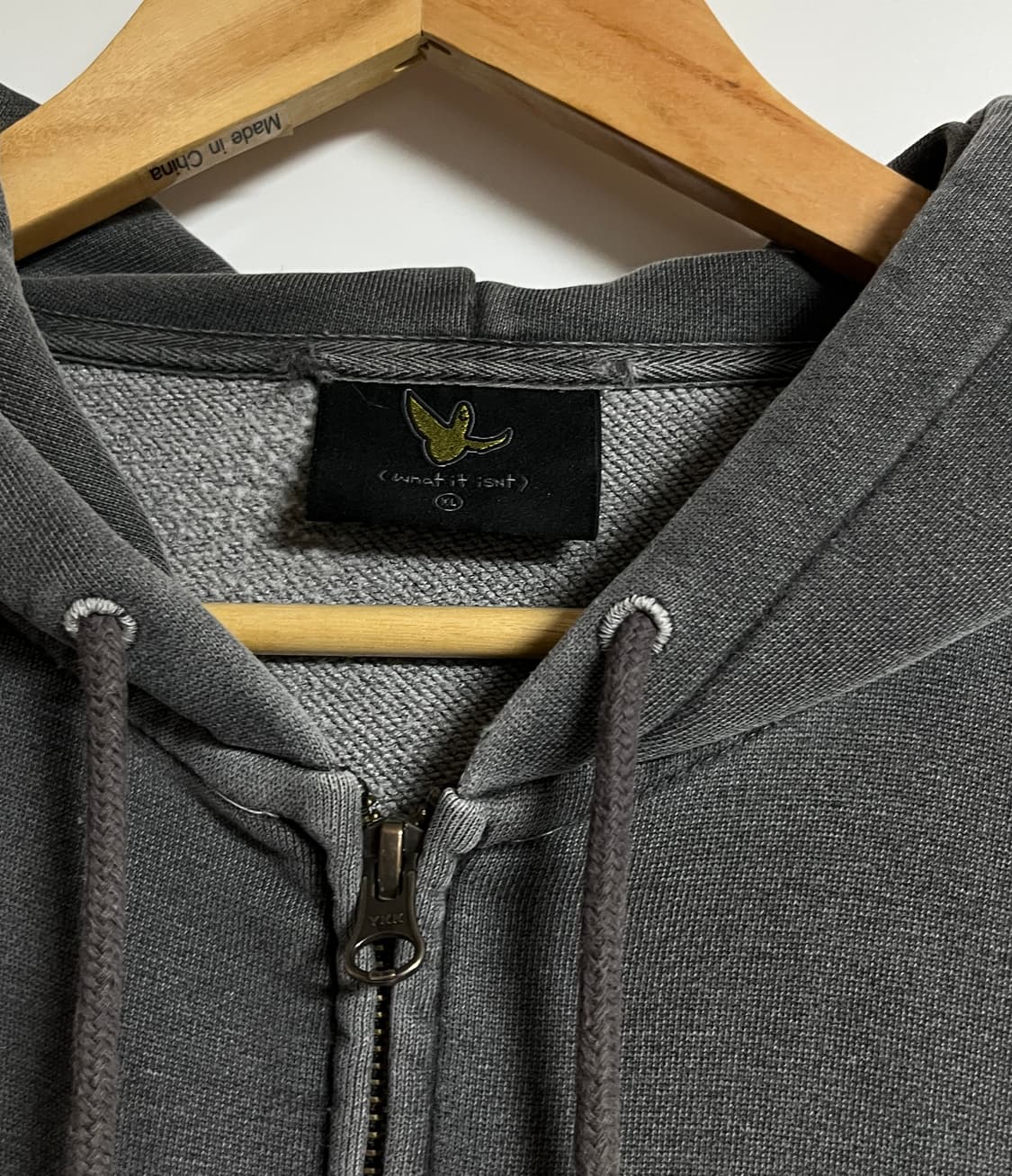 와릿이즌 마크곤잘레스 오버핏 피그먼트 후드집업 후드티 XL 상품이미지5