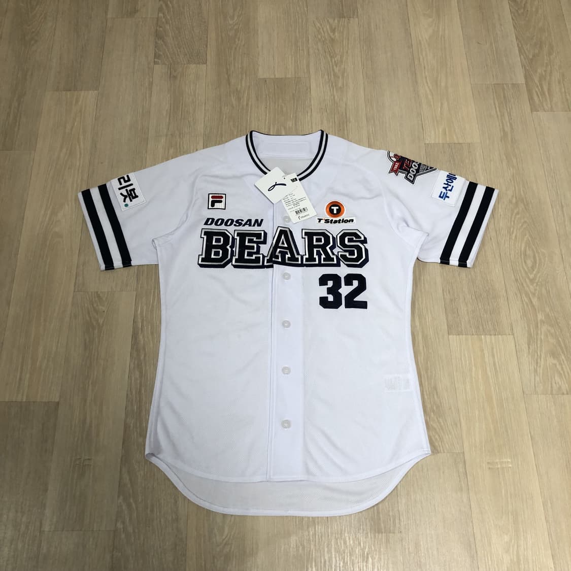 (90) 새상품 두산베어스 김재환 마킹 유니폼 져지 두산져지 두산유니폼 상품이미지1
