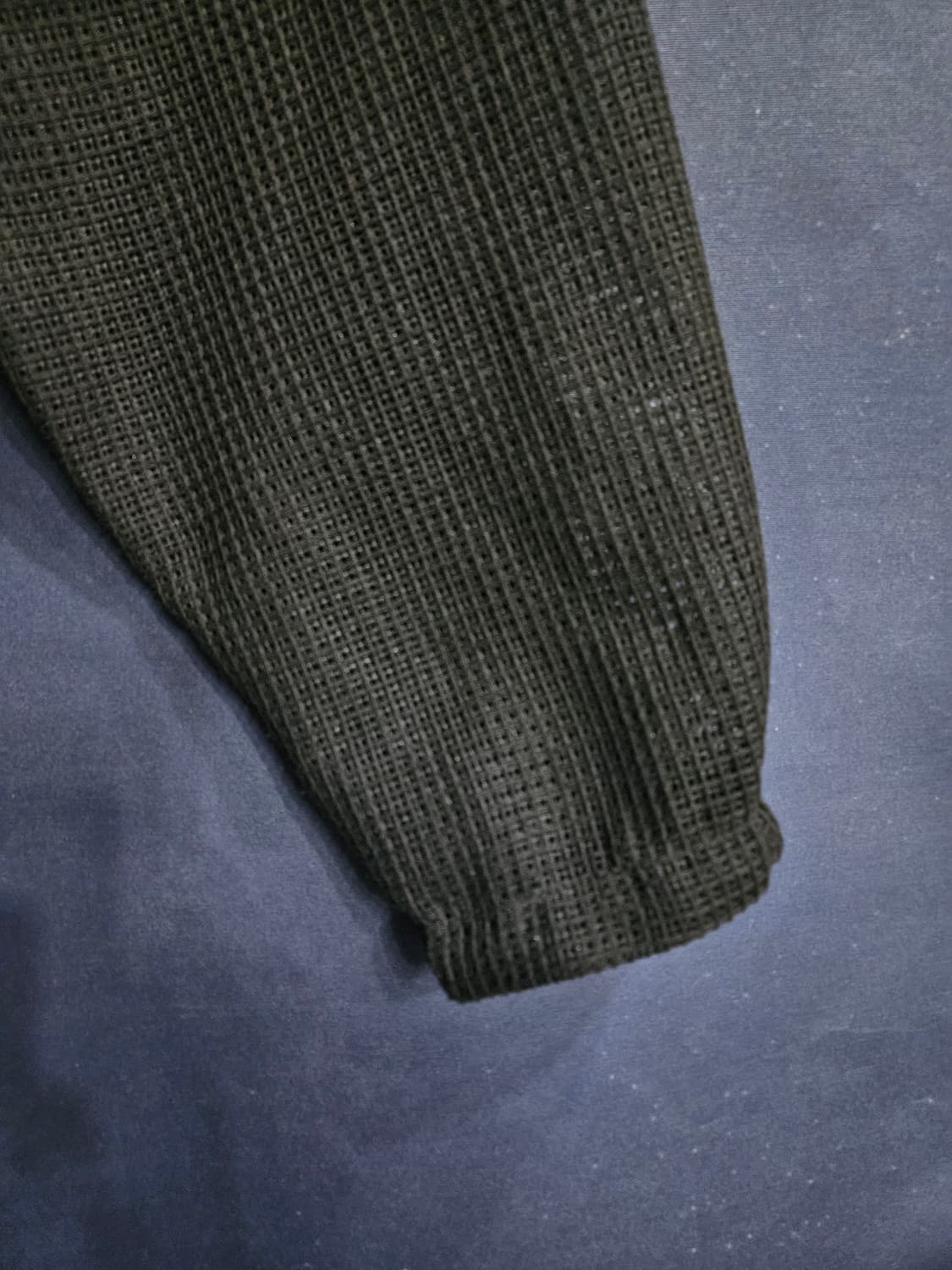 쿠어 블랙 남성 세미오버핏 95~100 망사자켓  상품이미지5