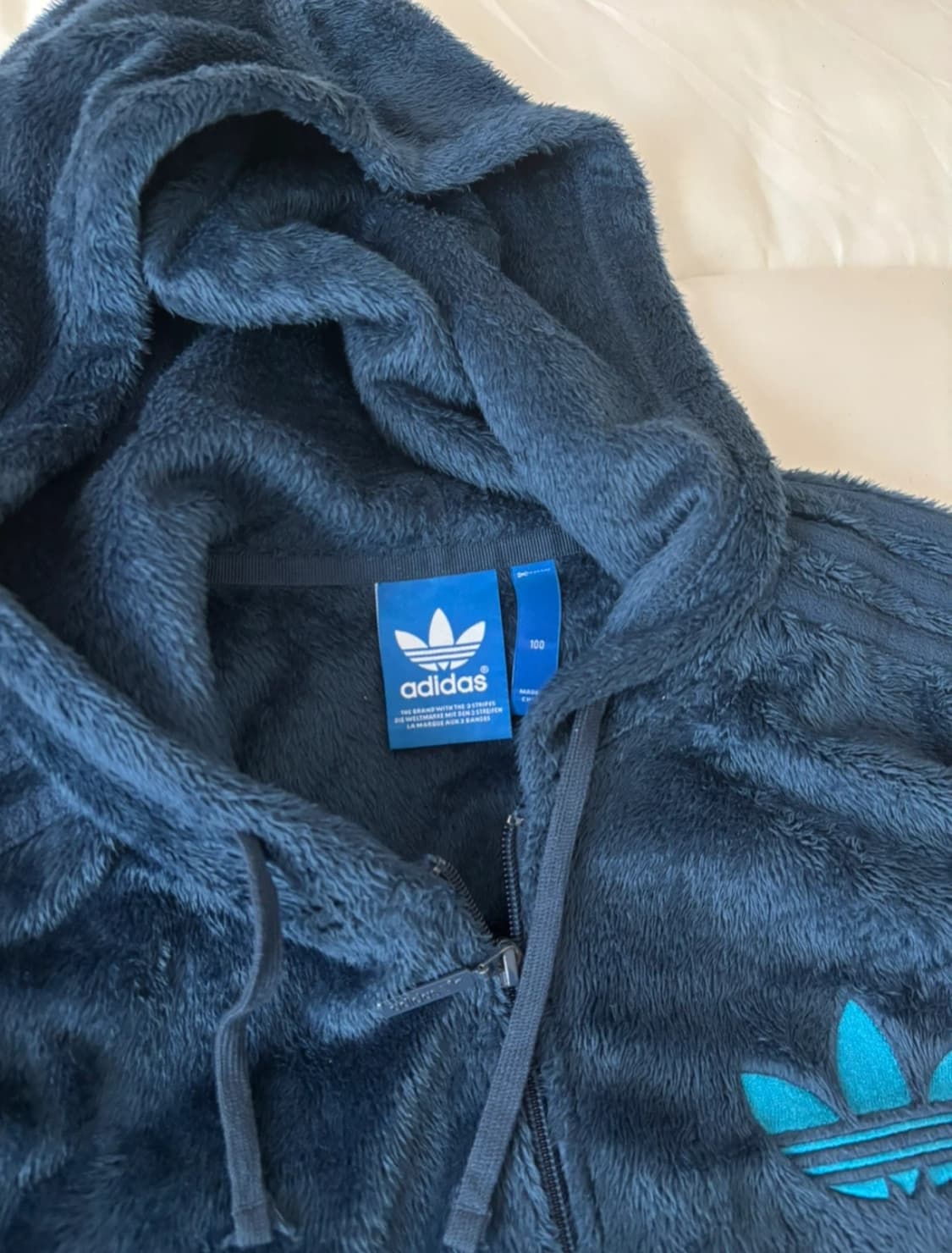 아디다스 셰르파 파이어버드 후리스 네이비 상품이미지3