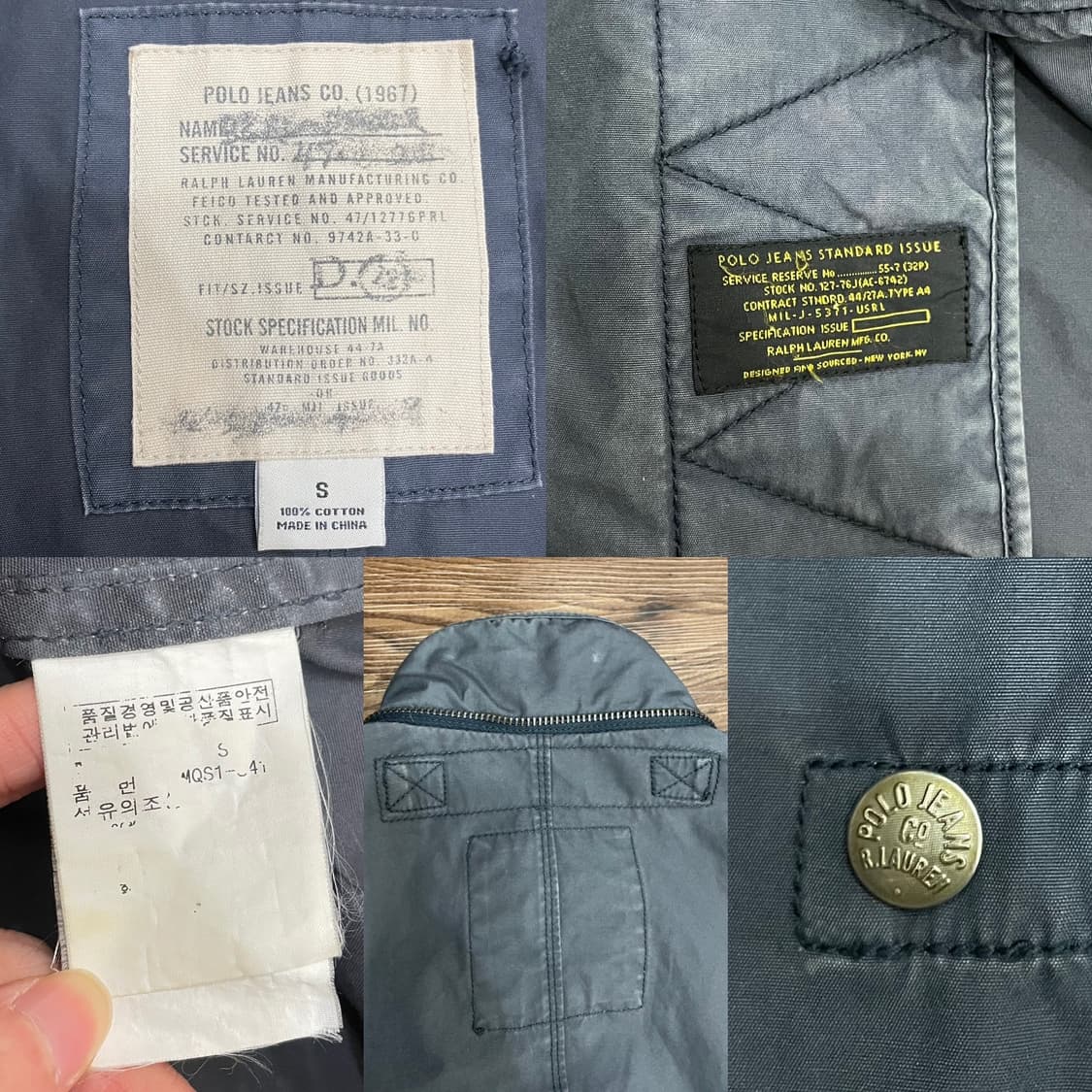 폴로 랄프로렌 M51 피쉬테일 밀리터리 야상 파카 상품이미지10