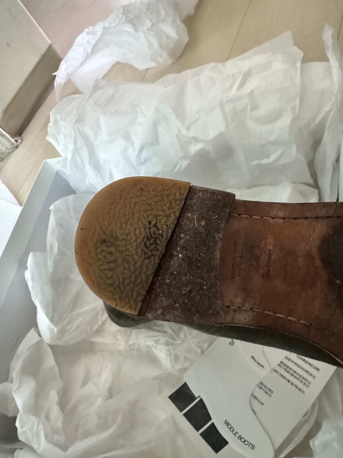 에토스 스웨이드 미들부츠 (240) 상품이미지4