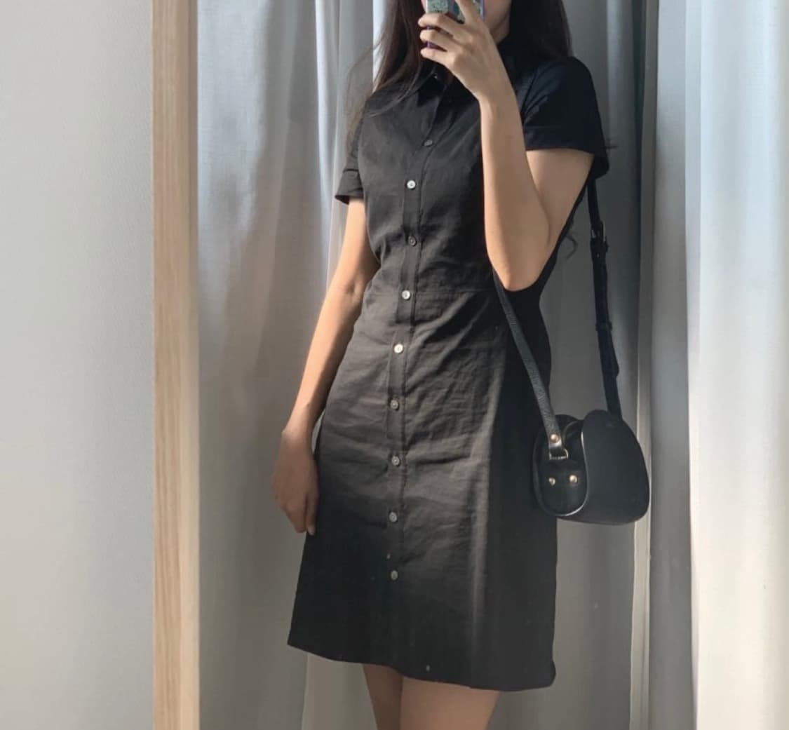 A.P.C.)데미룬 하프문 미니백 블랙 정품 상품이미지6