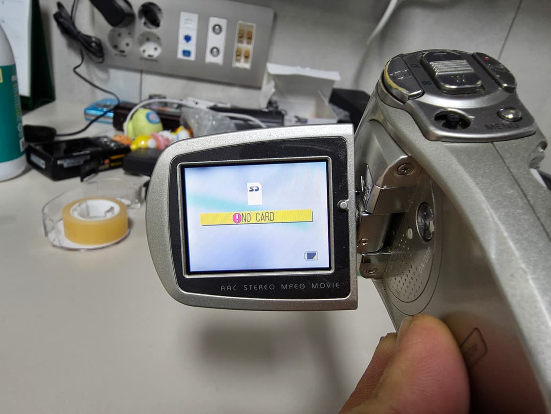 산요 작티 및 건타입 캠코더 (하자) 상품이미지5