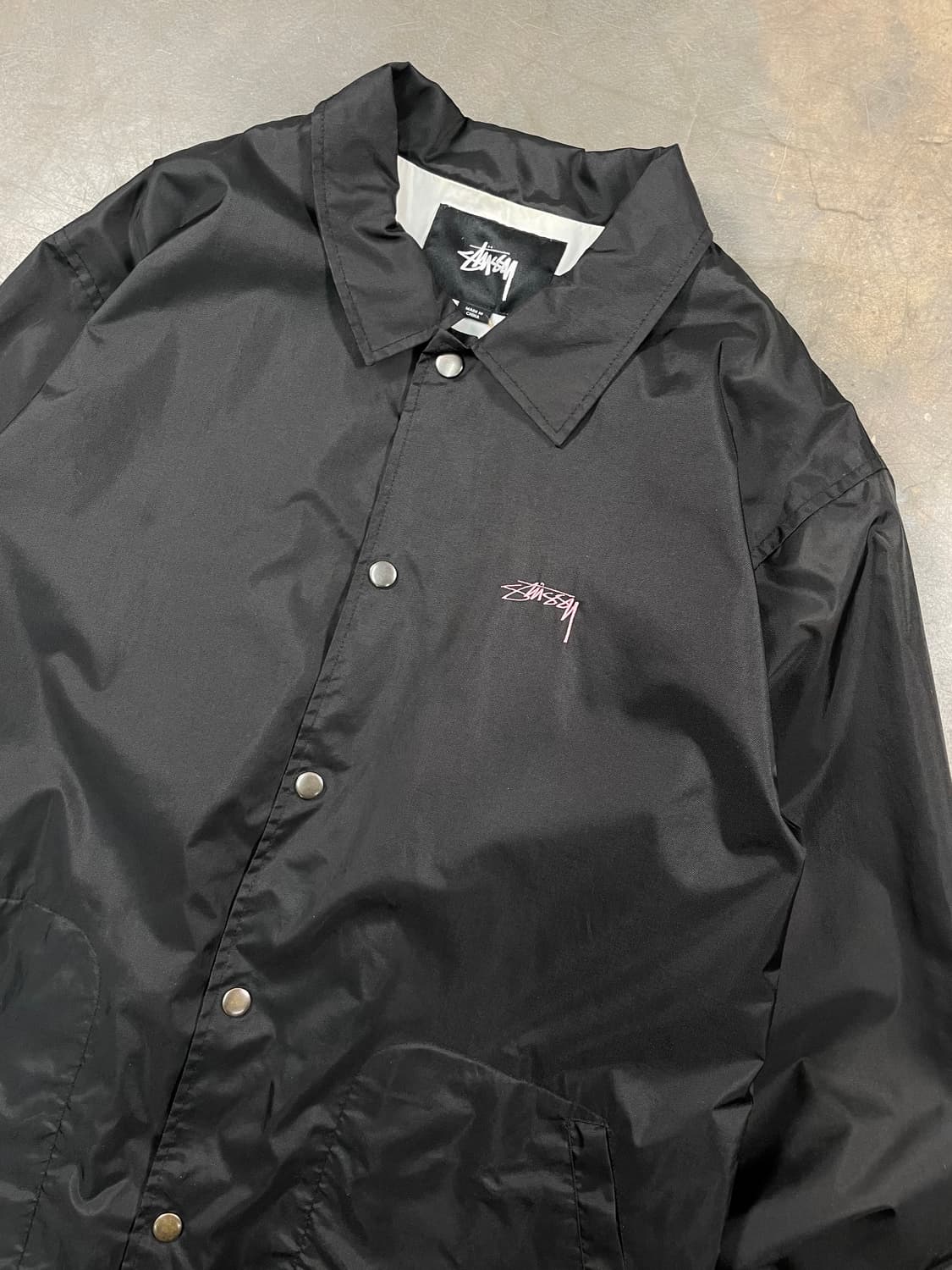 스투스 스탁로고 코치자켓 상품이미지5