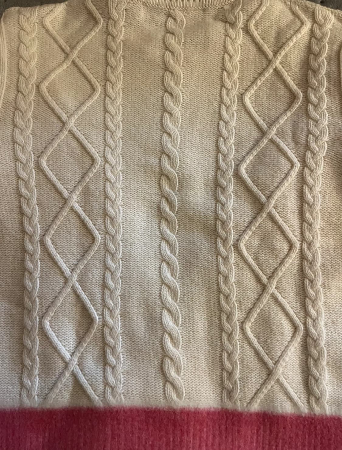 MARNI 아이보리색 케이블 니트 상품이미지4