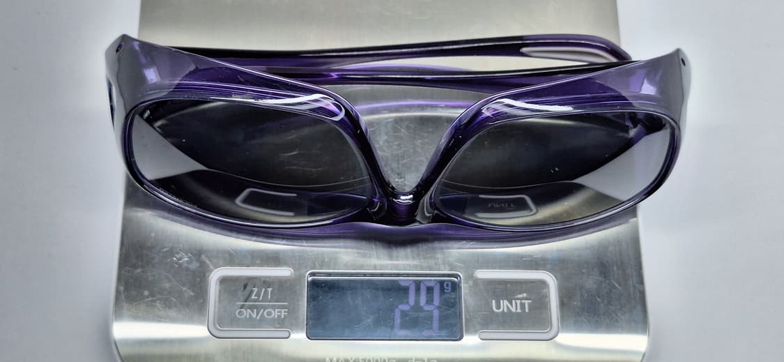 일본 빈티지 고글형 바이올렛 편광 선글라스 토카이 레트로 유니트 고프코어 상품이미지9