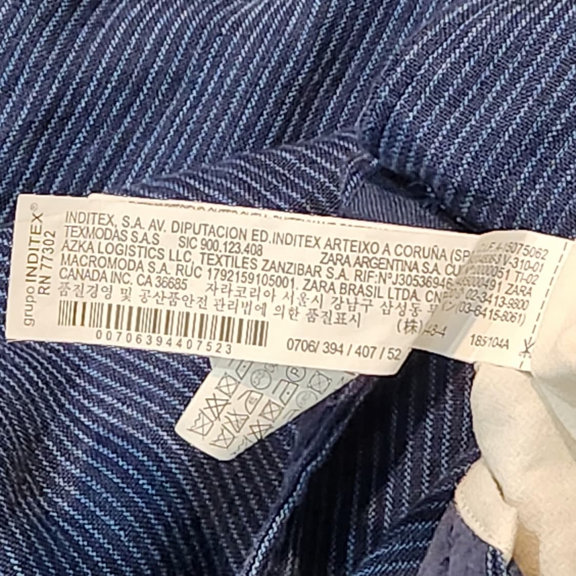 ZARA MAN 셔츠 자켓 (L) 상품이미지3