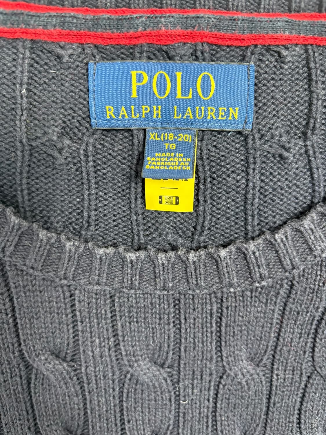 폴로랄프로렌 니트 네이비 상품이미지5