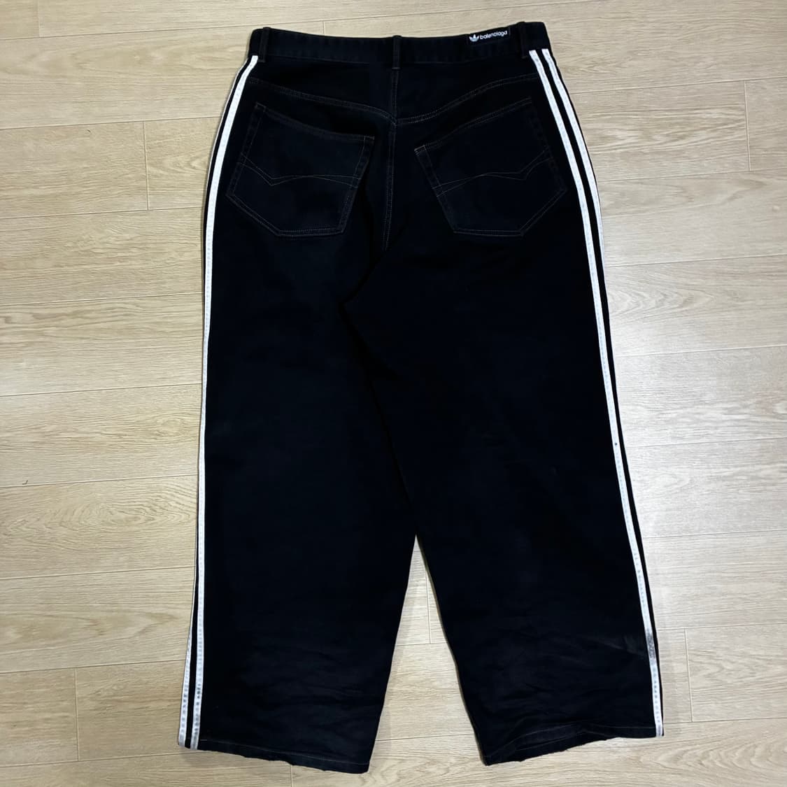 [S] 발렌시아가 아디다스 라지배기 데님 팬츠 청바지 상품이미지2