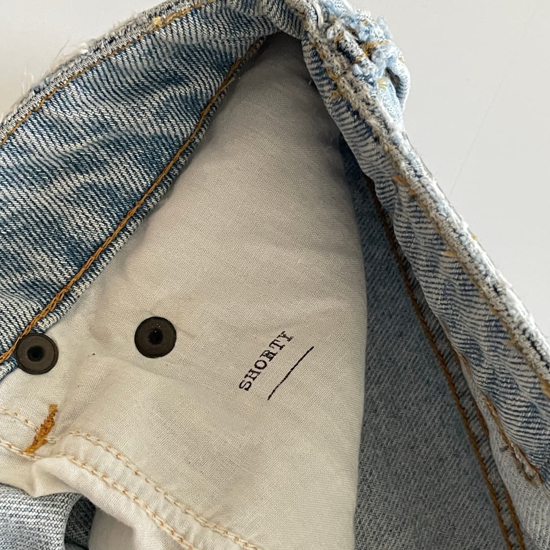 6397 Relaxed Fit Distressed Shorty Denim 상품이미지7