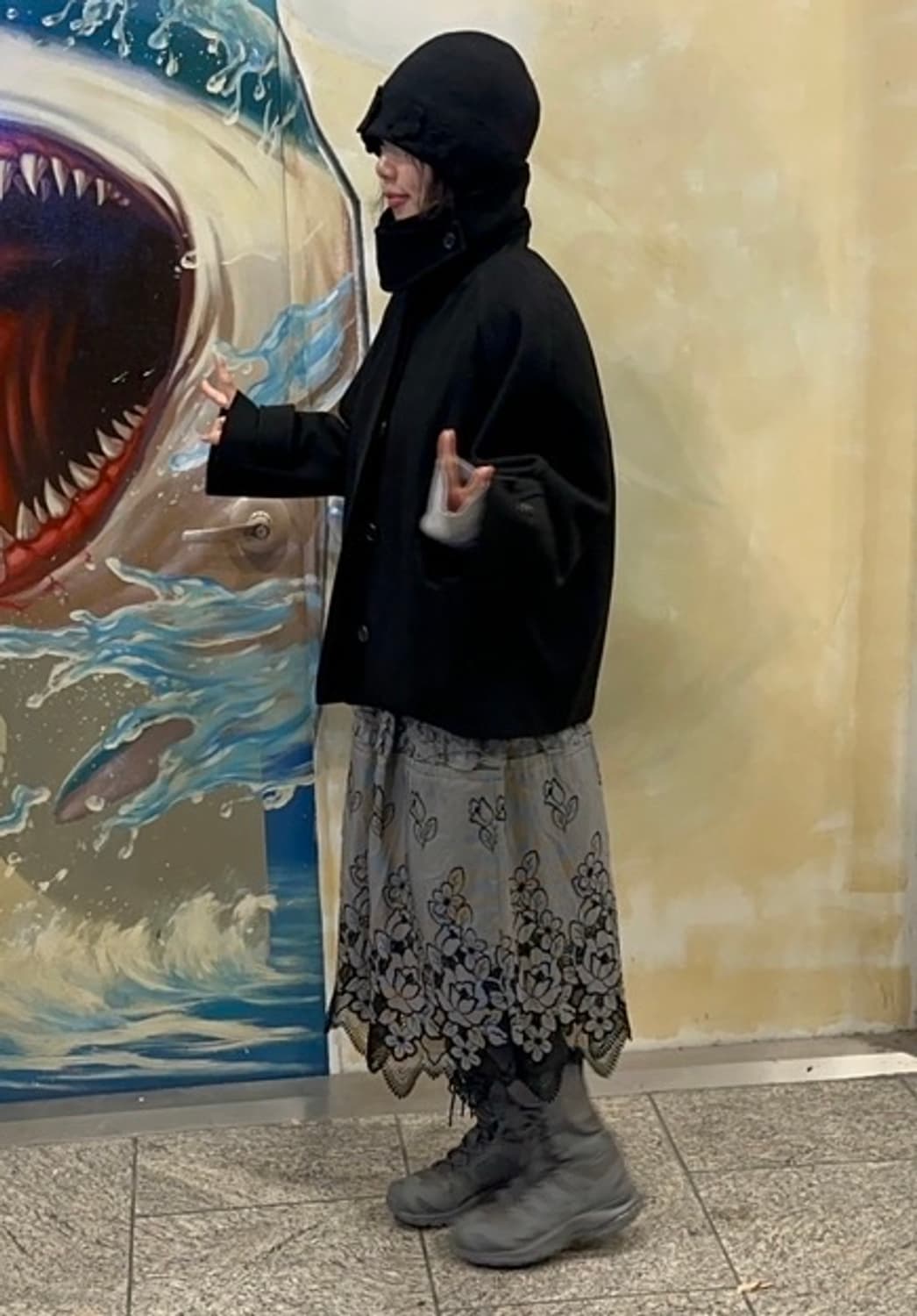 Juun.J raglan half coat 상품이미지8