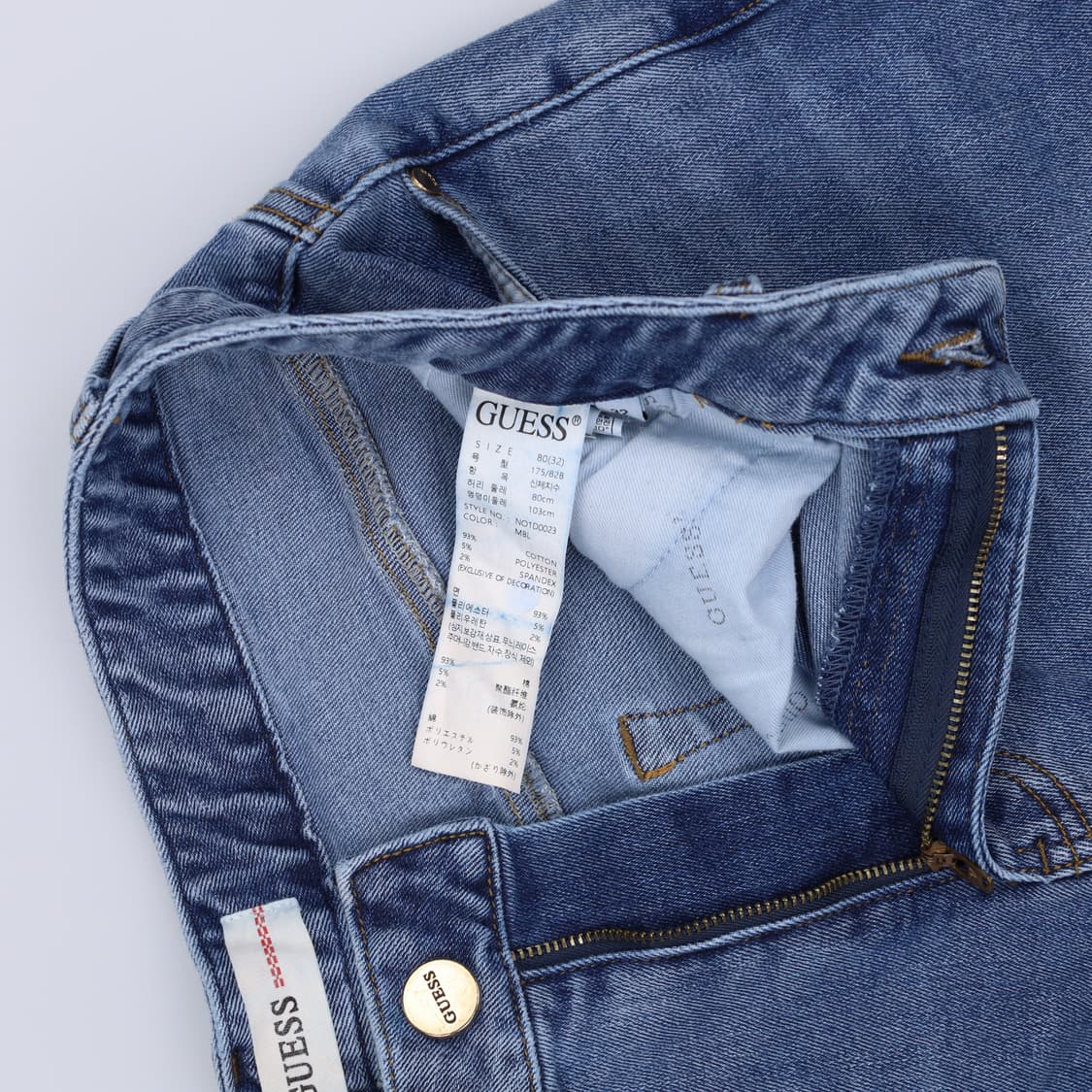 [32] 신형 게스 와이드 데님팬츠 0108H2 상품이미지5