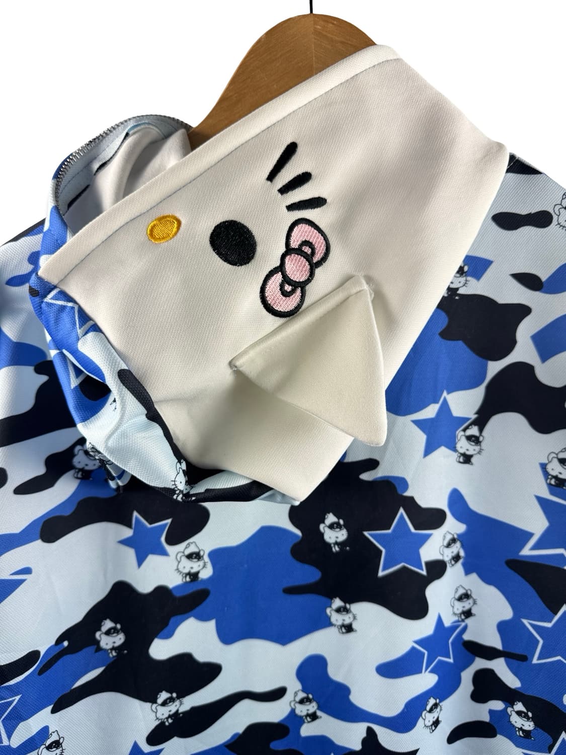 헬로키티 스타블루카모 풀후드집업2722 상품이미지5