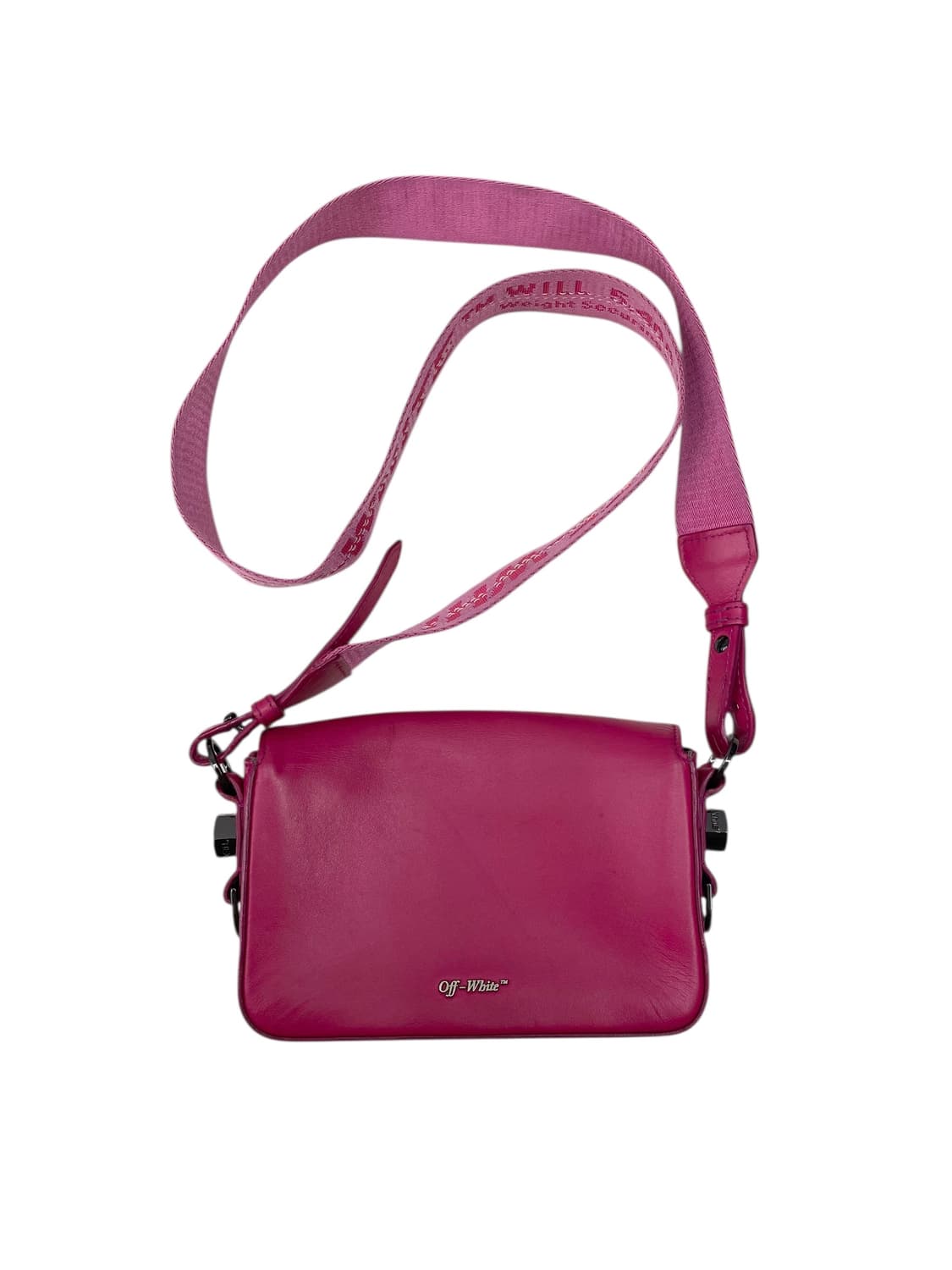 오프화이트 핫핑크 크로스백 상품이미지2