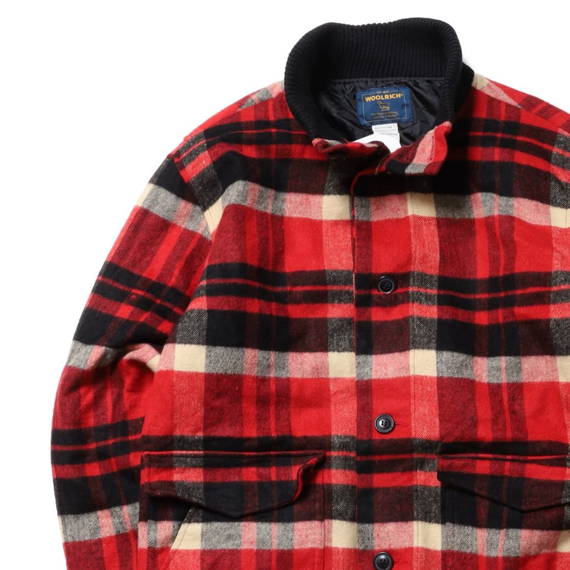 울리치 Woolrich Check Pattern Wool Jacket 
 상품이미지2