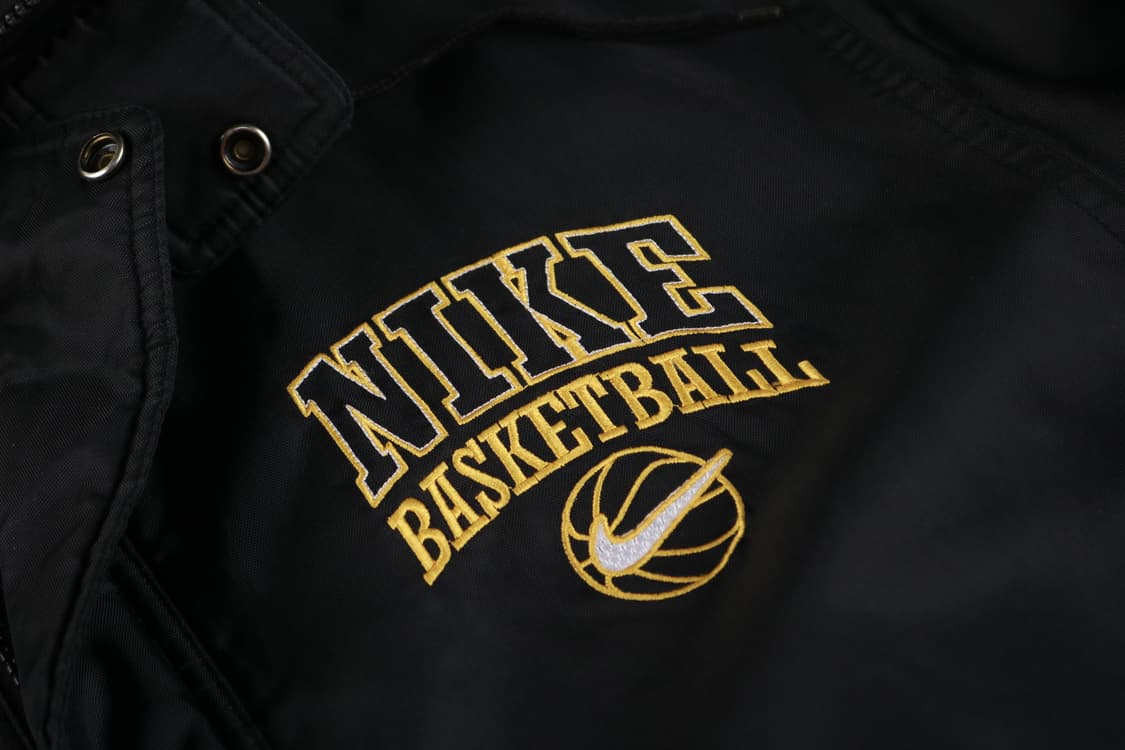 [XL] 90's 나이키 스우시 빅로고 올드스쿨 양털 롱패딩 상품이미지3