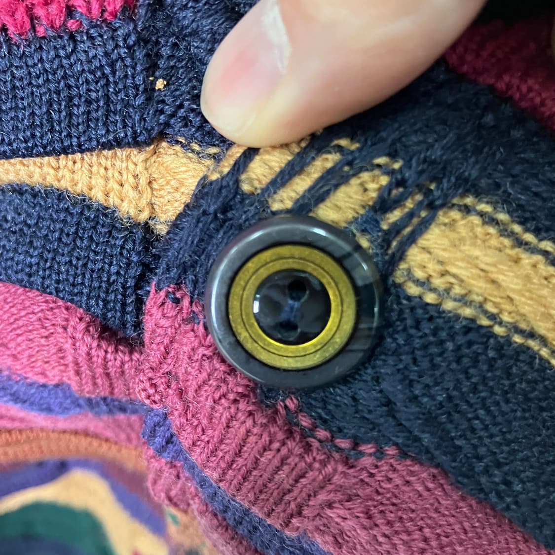 오스트리아 케이블 쿠지맛 찍먹 가디건 상품이미지5