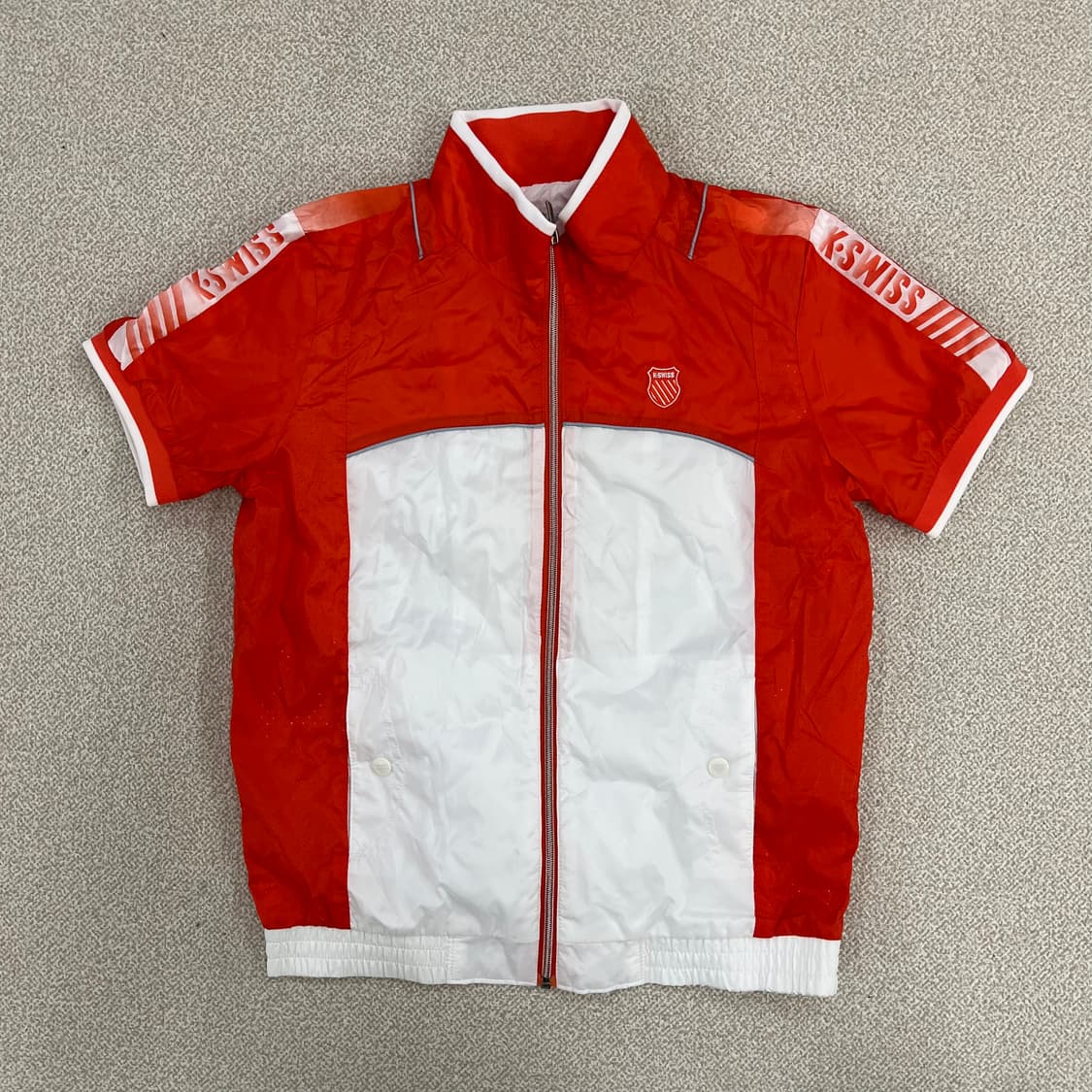 95 케이스위스 반팔 바람막이 자켓 0225M1 상품이미지1