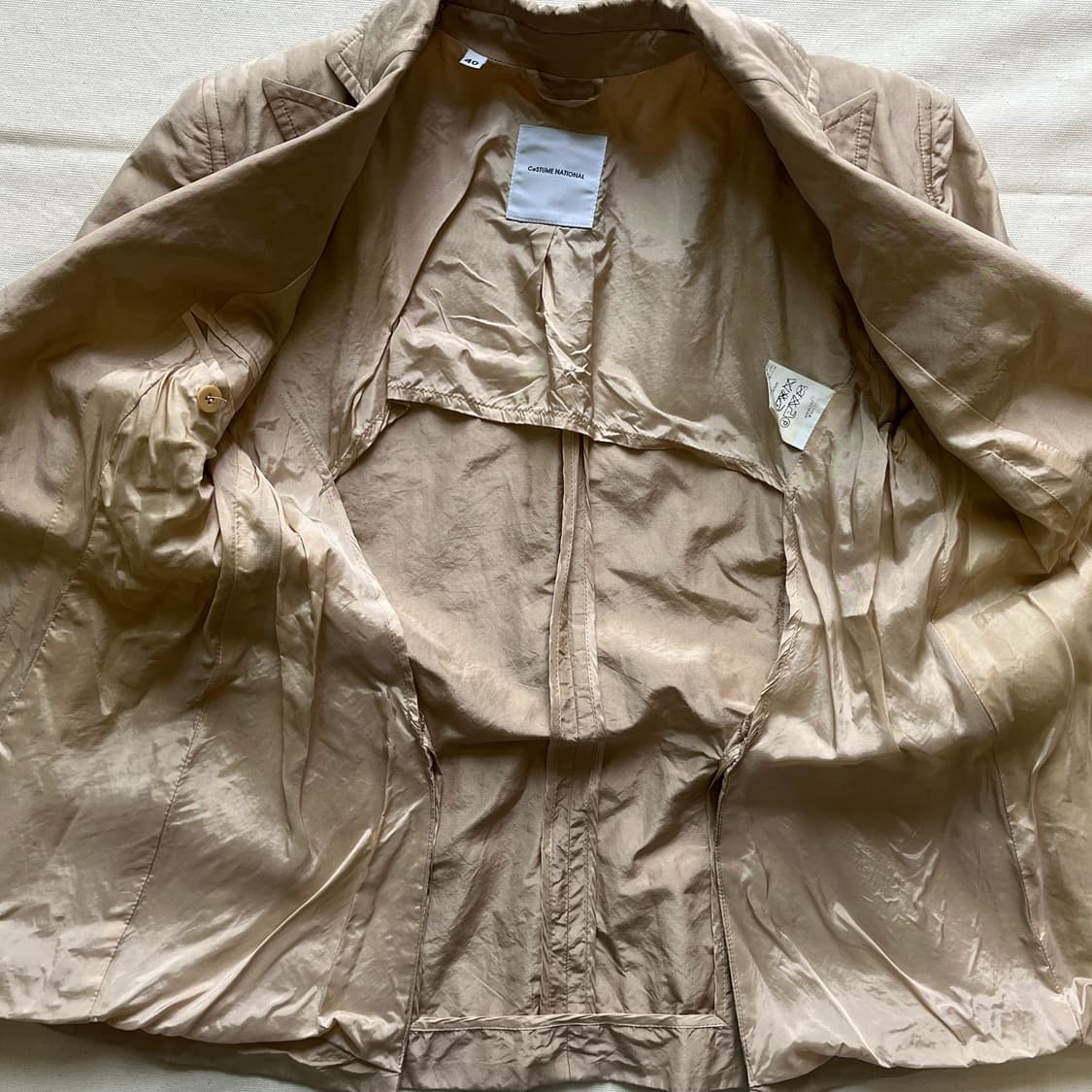Costume National Silk Blazer (~55) 상품이미지5