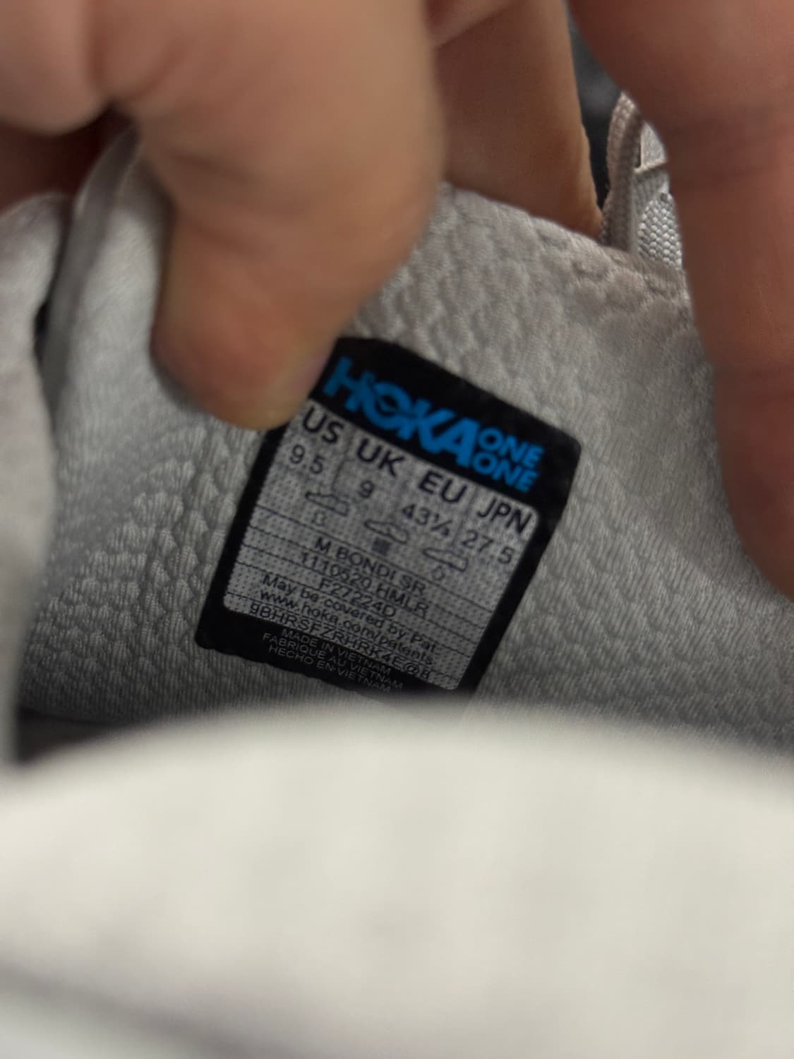 호카 본디 SR 회색 275mm 상품이미지8