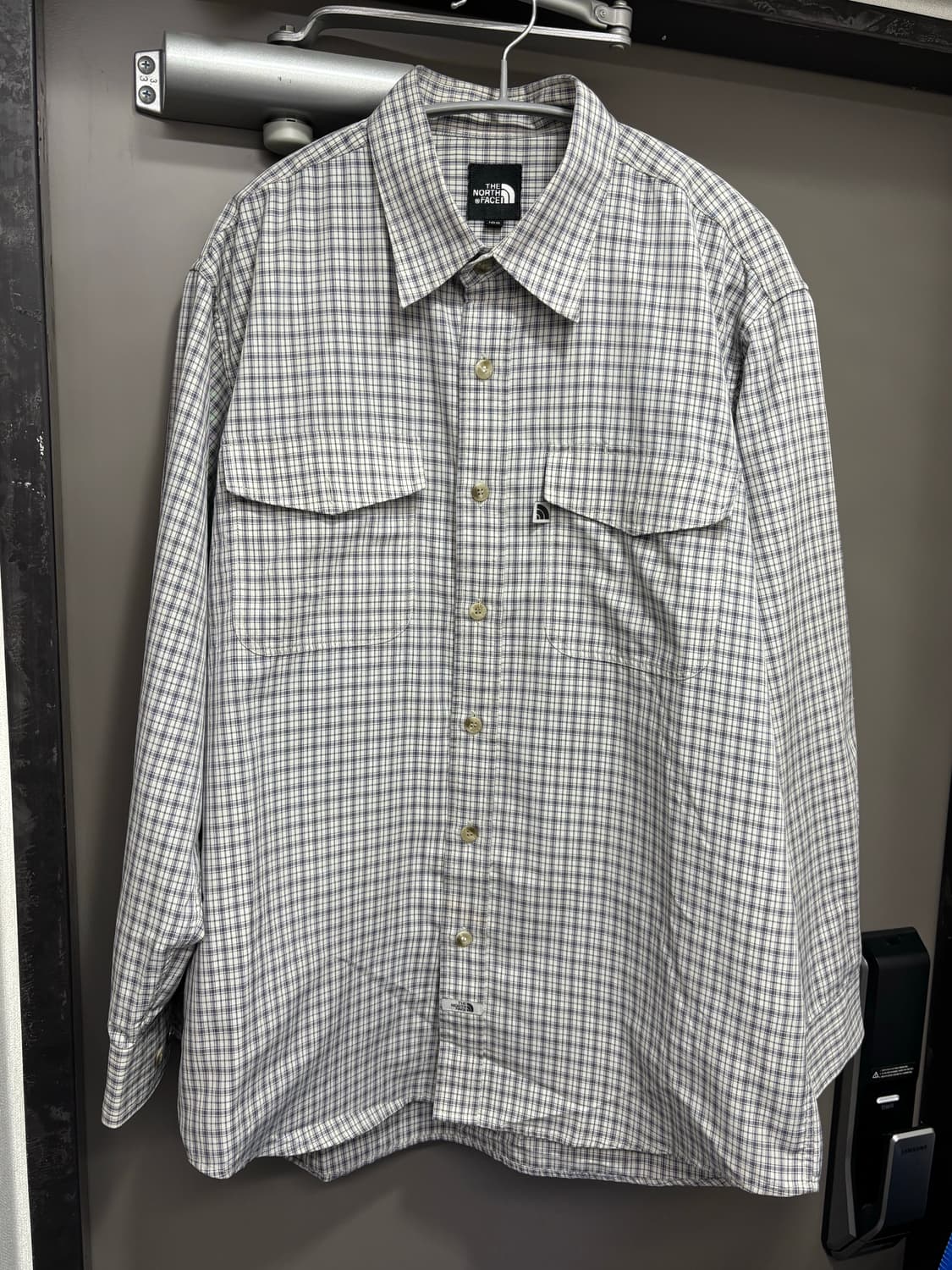 노스페이스 빈티지 체크셔츠 상품이미지1