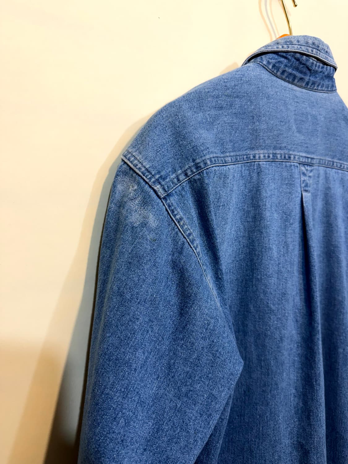 90's Lee Union Made 데님워크 셔츠 상품이미지8