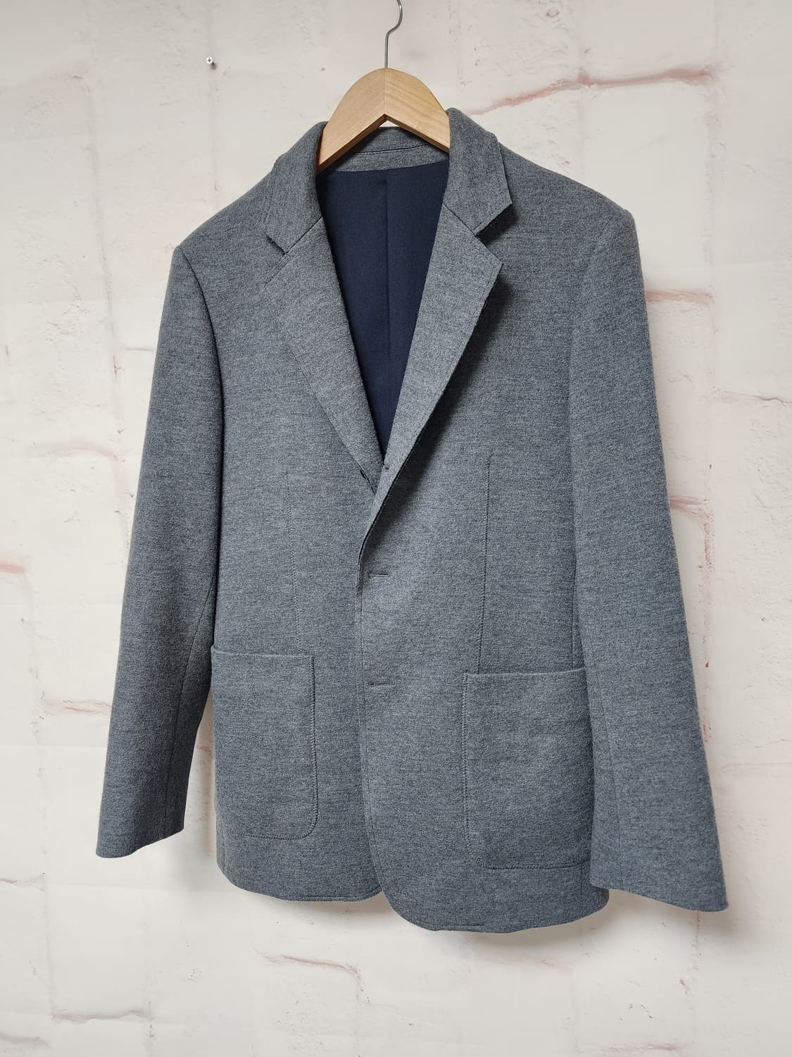 타임울 소재 블레이저 자켓 상품이미지5