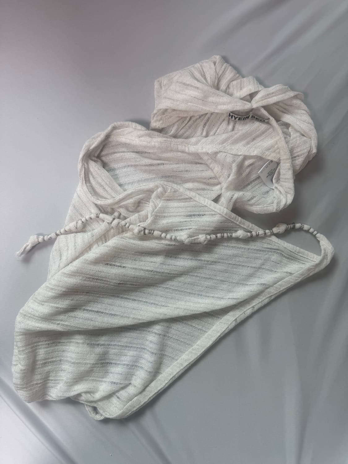 HYEIN SEO 혜인서 hooded halter top 상품이미지2