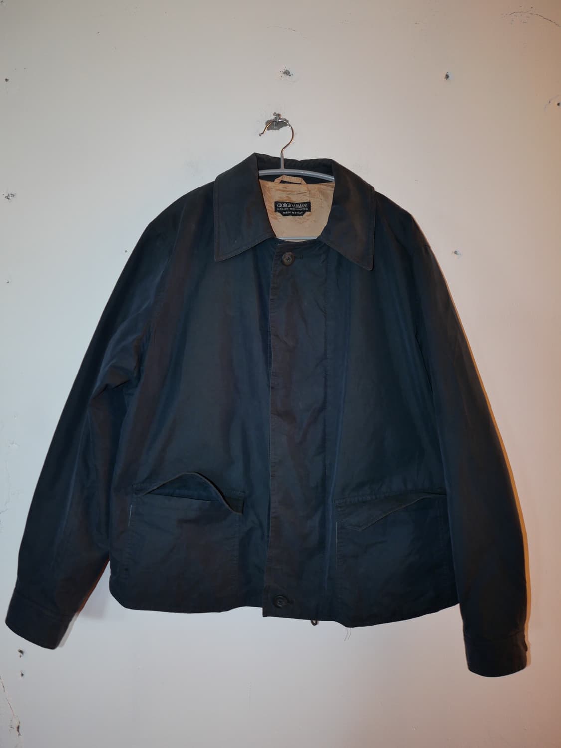Giorgio Armani 90s cropped bomber jacket 상품이미지1