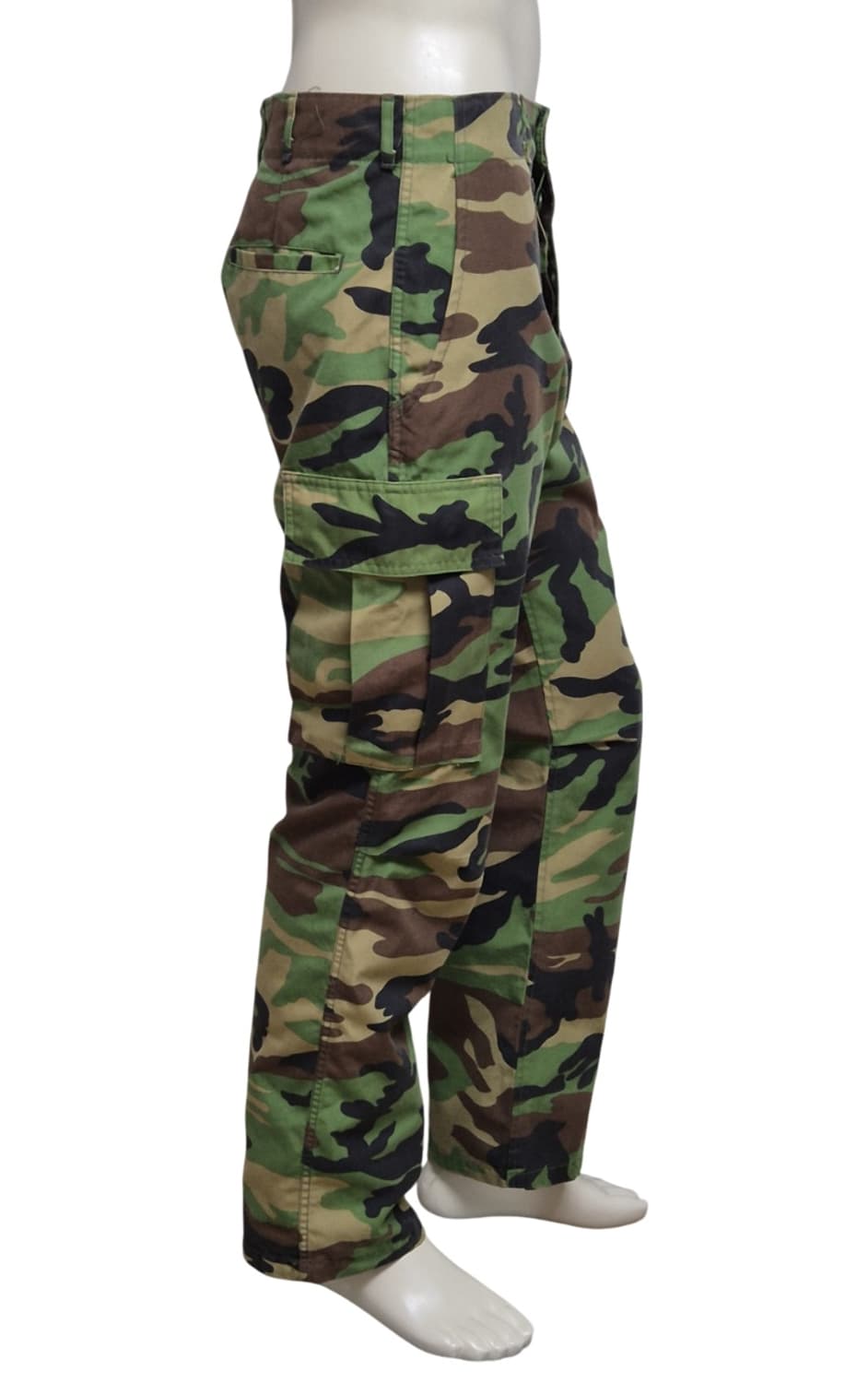 국군 구형 후기형 얼룩무늬 동계 전투복 바지 팬츠 하의 (M) 상품이미지3