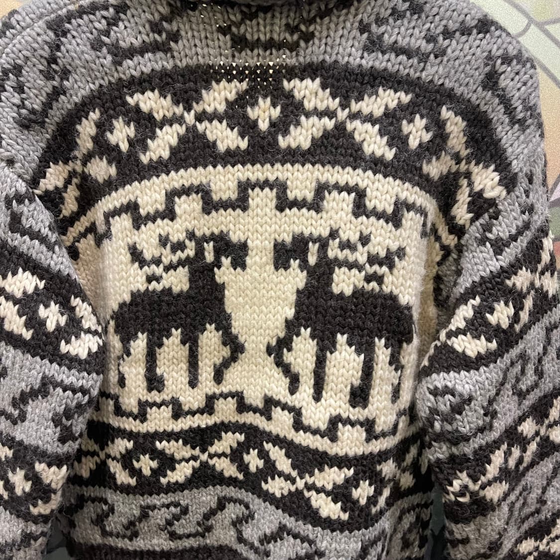 GEMBONY cowichan 100%wool 상품이미지7