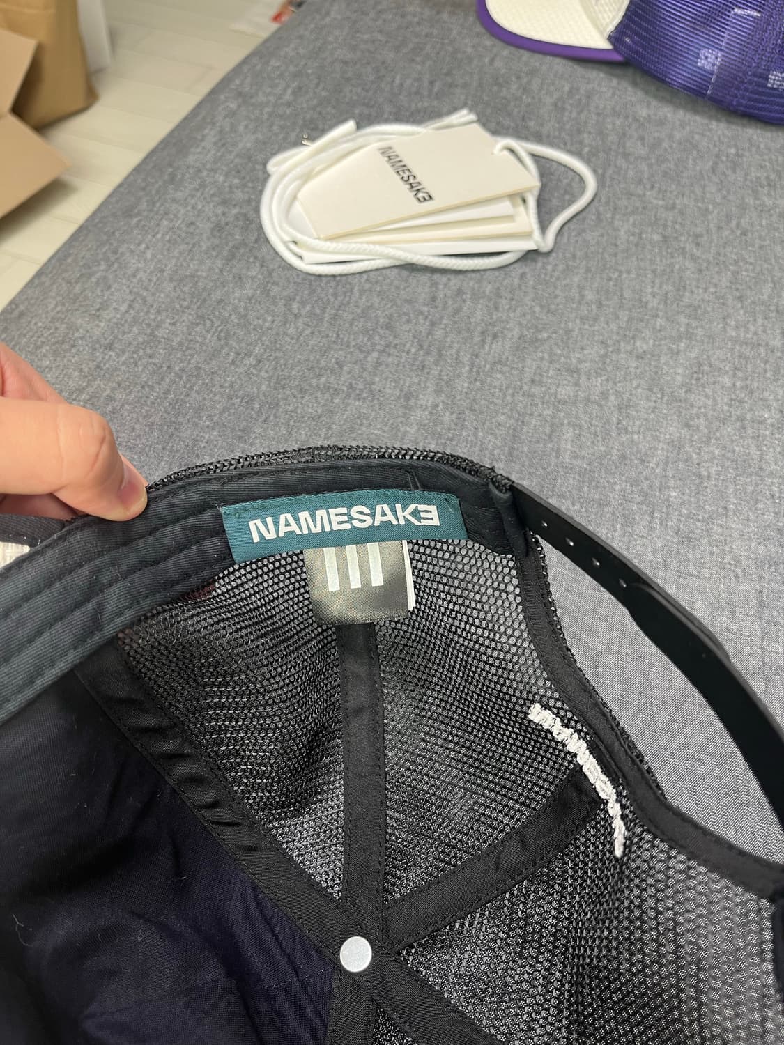 네임세이크 트러커 캡  상품이미지4