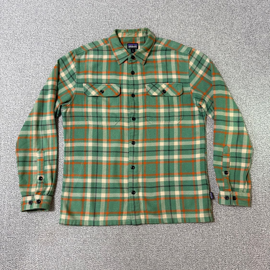 파타고니아 정품 체크 셔츠 남성용 M 상품이미지3