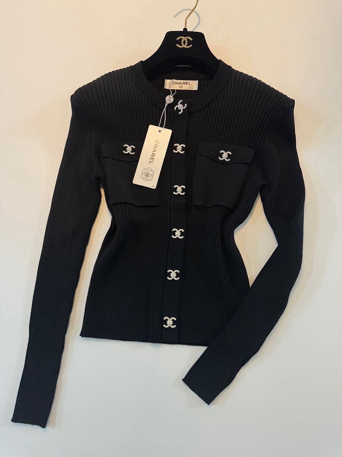 (새상품)샤넬가디건 상품이미지5