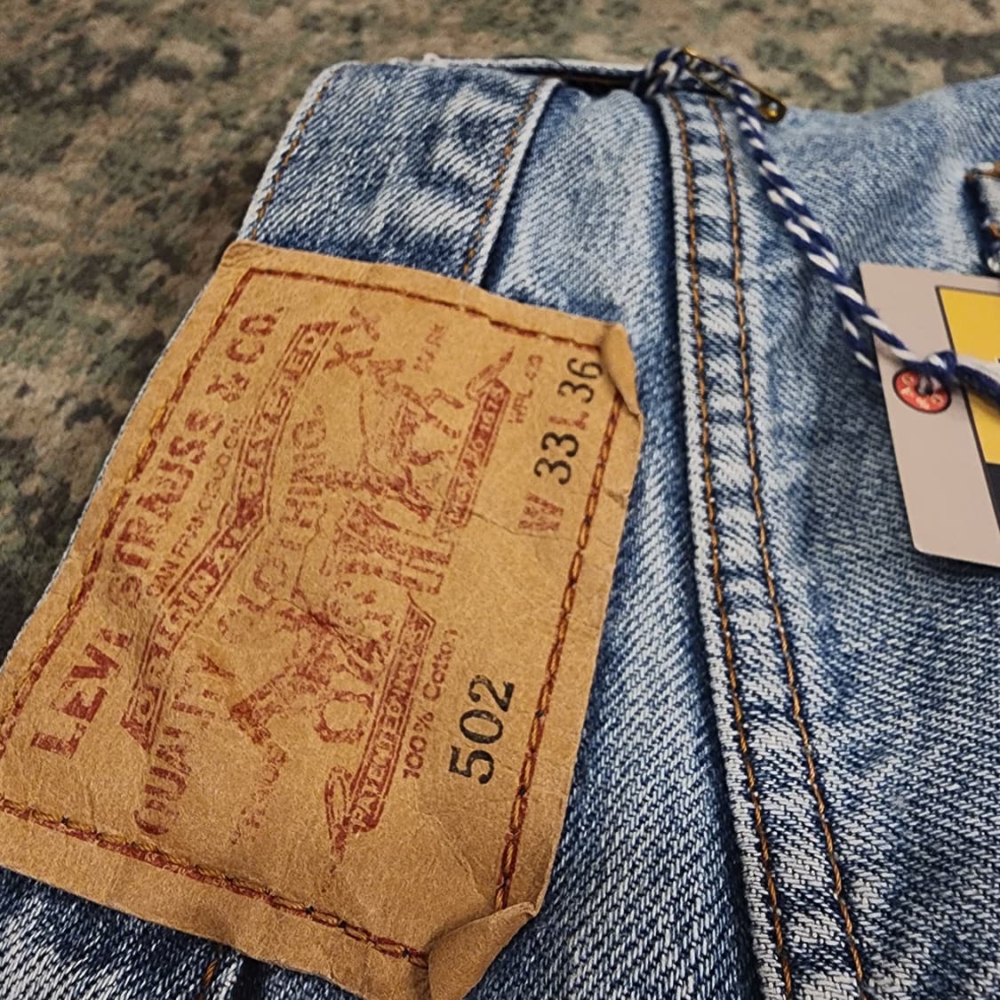 90s제작 LVC 502 셀비지 데님 상품이미지8