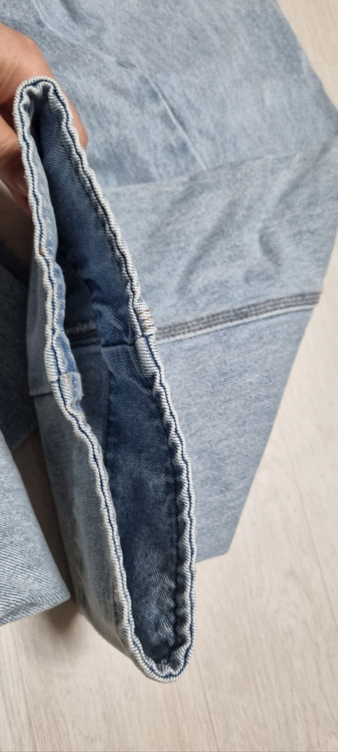 플라스틱프로덕트 드리프트데님팬츠 상품이미지4