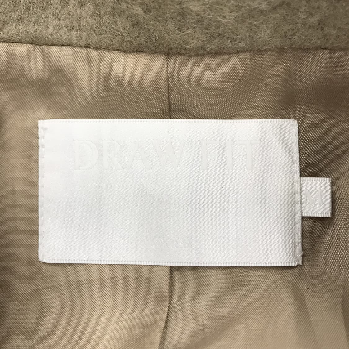 드로우핏 우먼스 알파카 울 모직코트 [여성M] 상품이미지5