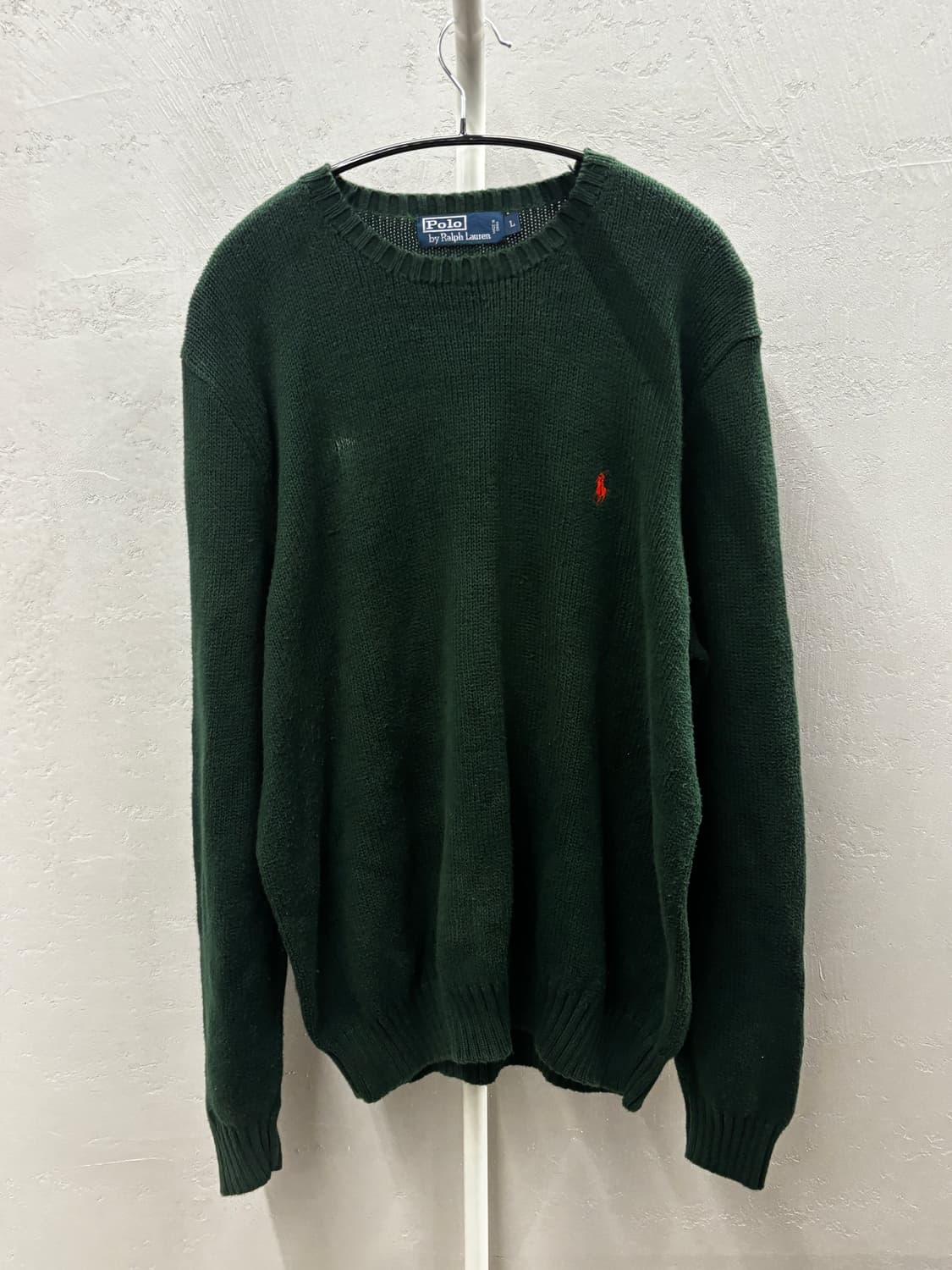 폴로 랄프로렌 니트 스웨터 그린 L 상품이미지2