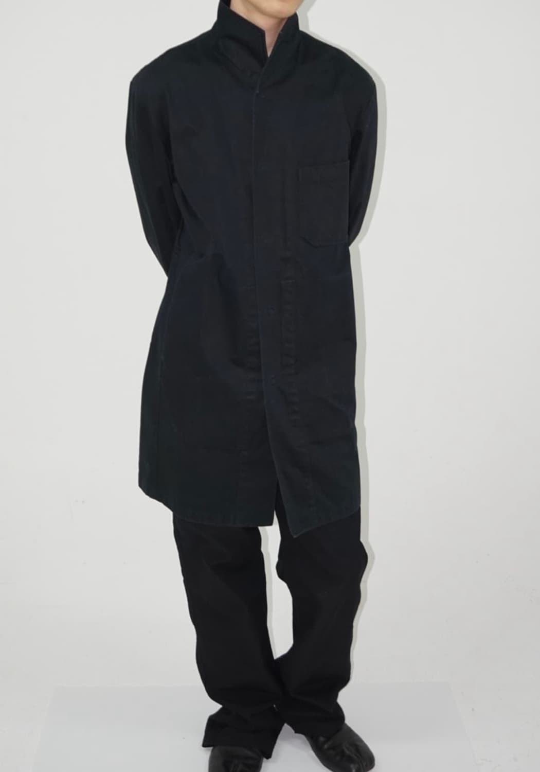 Zucca 스탠드 카라 코트 상품이미지1