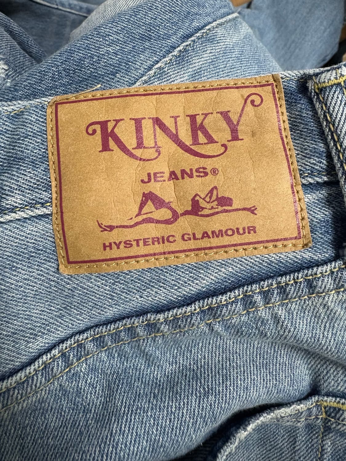 히스테릭 빈티지 청바지  상품이미지7