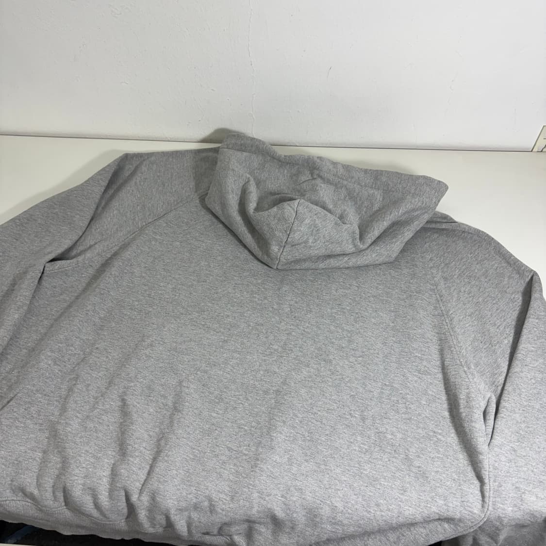 2 FREE 키르시 그레이 오버핏 빅자수 스웻코튼 후드티 상품이미지3