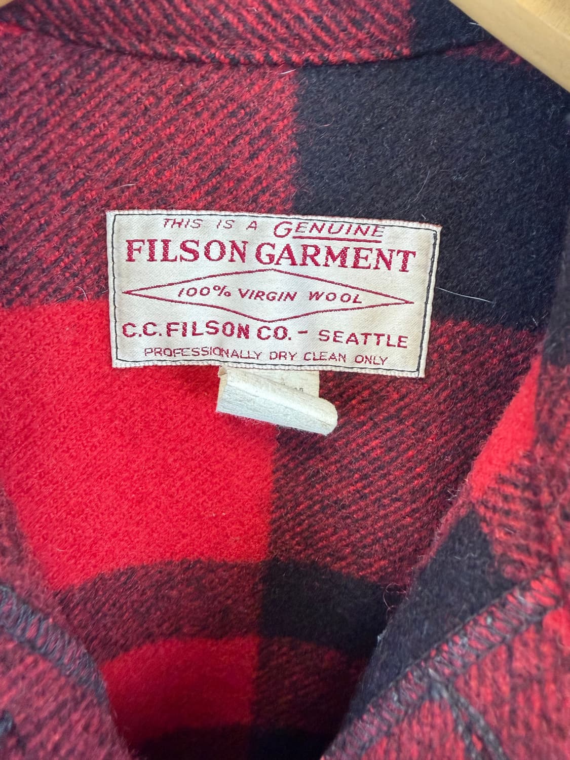 [Filson]필슨 매키노 크루저 알래스카 핏 USA 42(XL size 상품이미지2