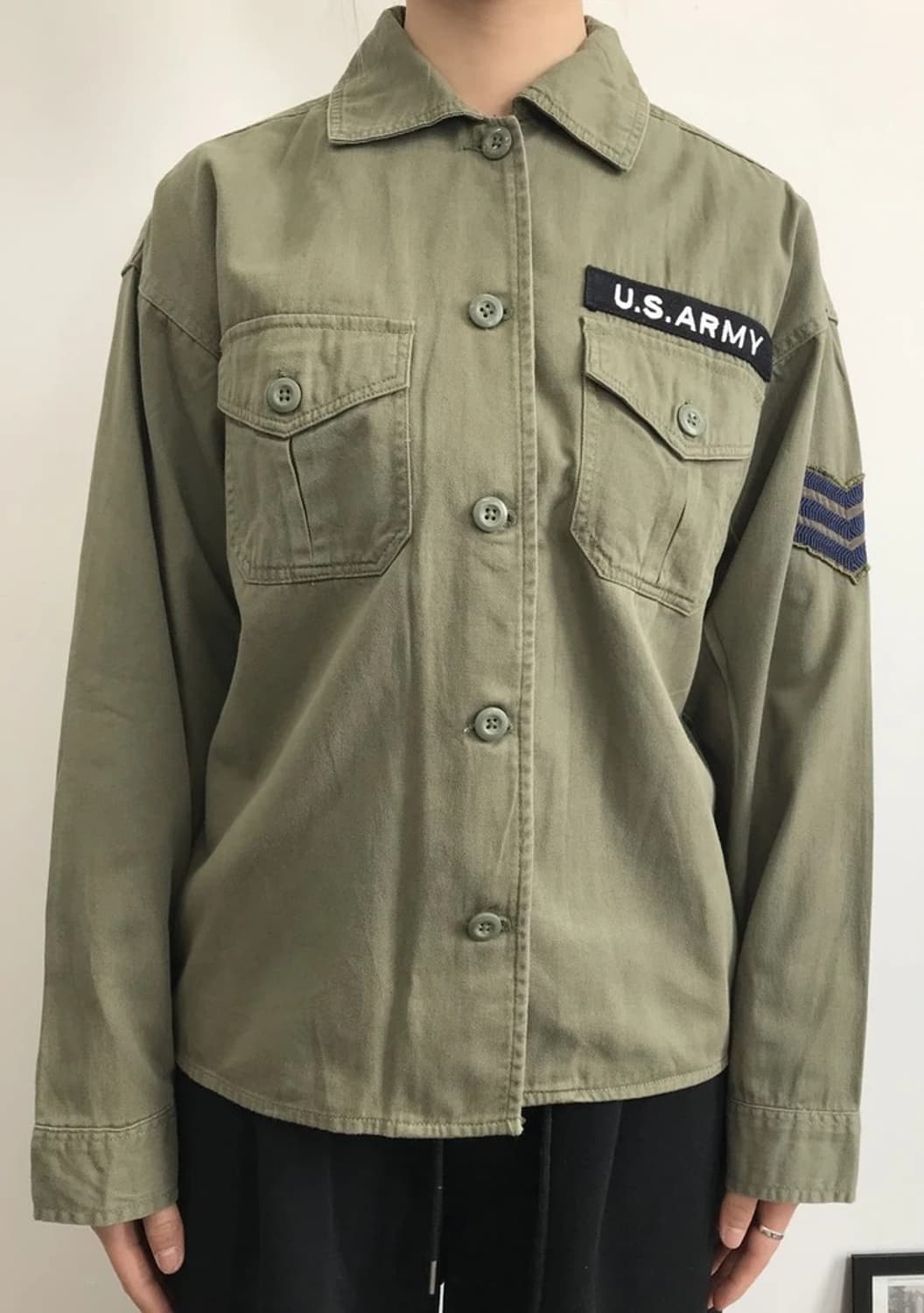 Browny US Army Military Shirt 상품이미지2