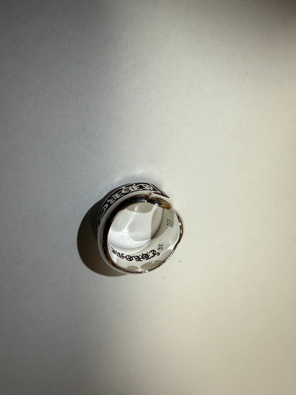 크롬하츠 스크롤라벨링 / 국내백화점 / US4.5(8호) 상품이미지7