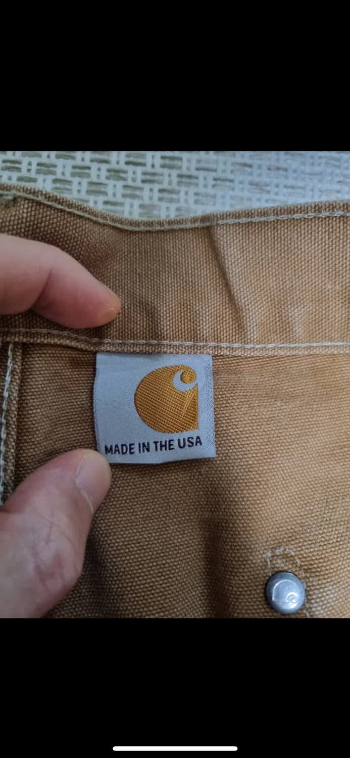 칼하트 더블니 워크 팬츠 브라운 38/34 상품이미지5