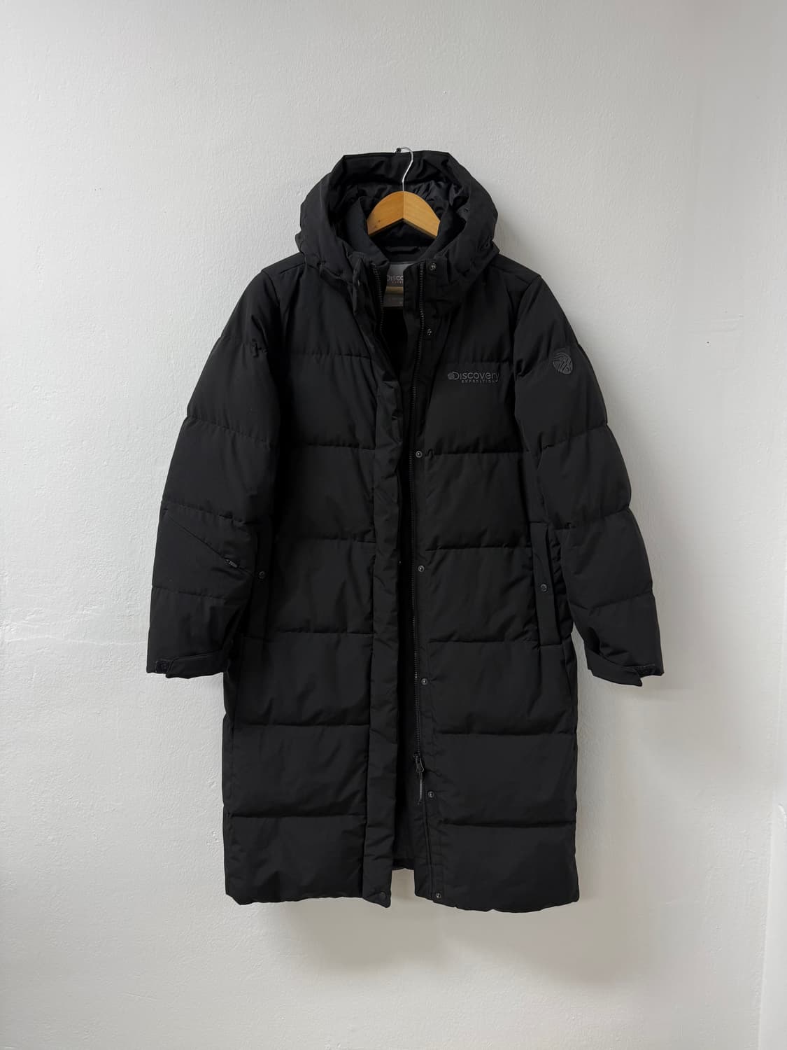95사이즈 여성 디스커버리 반슬리 덕다운 롱패딩  상품이미지1